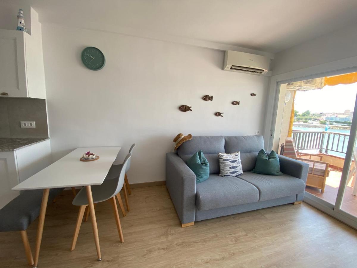 Precioso Apartamento En Primera Linea De Mar L' Escala Exterior foto